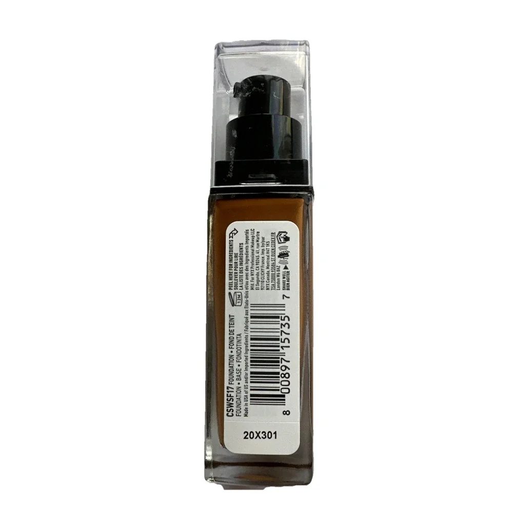 NYX Can't Stop Won't Stop Full Coverage Liquid Foundation Cappuccino Matte Finis